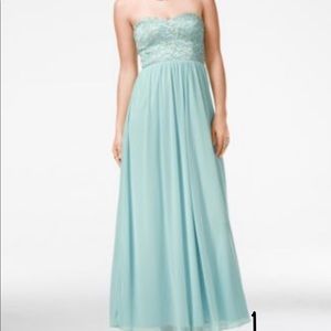 Speechless Antique Blue Prom Dress